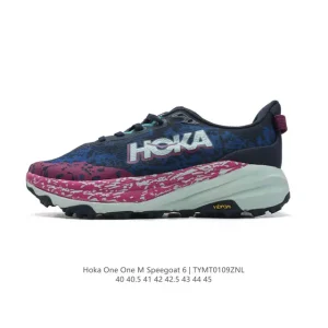 HOKA Speedgoat 6 Men's Trail Running Shoes Vibram Megagrip CMEVA