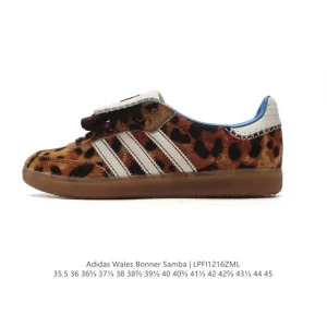 Wales Bonner x Adidas 2024 Autumn Winter Collaboration Classic Retro Low-Top Sneaker