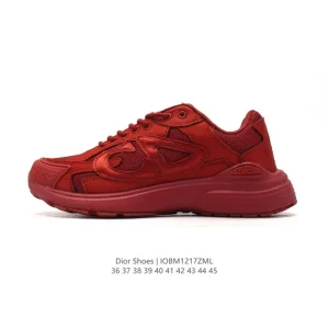 Dior B27 Low Top Retro Vintage Style Chunky Sole Sneakers