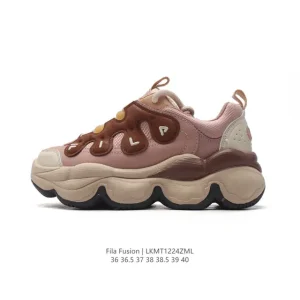 FILA Women's Retro Old School Fashion Sneakers with Breathable Mesh