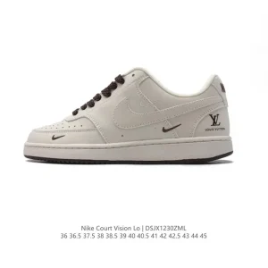 Nike Air Force 1 '07 Low White Leather Sneakers