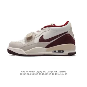 Jordan Legacy 312 Low Men's Basketball Shoes with Premium Leather and Air Cushioning