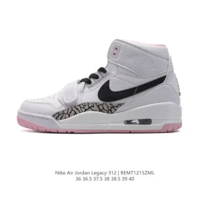 Jordan Legacy 312 High Top Basketball Shoes with Air Cushion