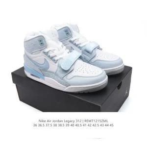 Jordan Legacy 312 High Top Sneakers - Classic Basketball Shoes with Air Cushioning
