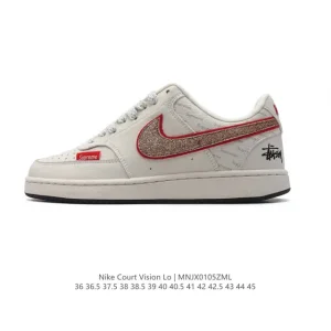 Nike Court Vision Lo Retro Basketball Sneakers for Men and Women
