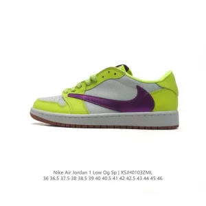 Jordan Air 1 Low Reverse Swoosh Military Blue Retro Basketball Shoes