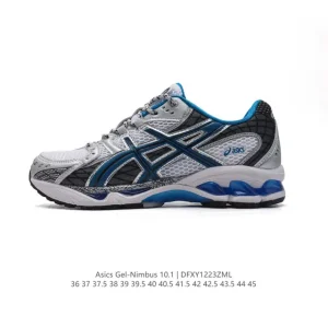 ASICS Gel-Nimbus 10.1 Min-Nano Retro Running Shoes Grey 3M Mesh