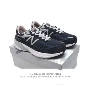 New Balance 990v6 Grey Suede Made in USA Classic Lifestyle Sneaker