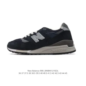 New Balance 998 Classic Retro Running Shoe Made in USA Premium Suede