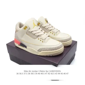 Jordan Air 3 Retro SE Men's and Women's Basketball Shoes