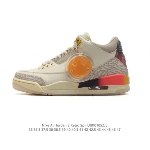Jordan Air 3 Retro SE Men's Basketball Shoes White