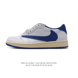 Nike Air Jordan 1 Low OG SP Military Blue Reverse Swoosh