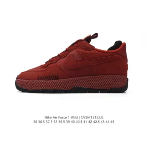 Nike Air Force 1 Wild Low Outdoor Hiking Shoes Honeycomb Air Cushion