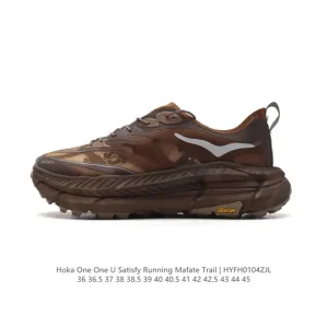 Hoka One One x Satisfy Mafate Speed 4 Lite Stsfy Collaboration Trail Running Shoe