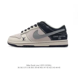 Nike Dunk Low Retro Louis Vuitton Collaboration Vintage Basketball Skateboarding Shoes