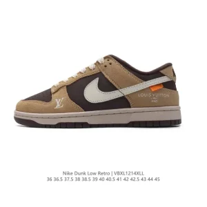 Nike Dunk Low Retro Louis Vuitton Collaboration Classic Basketball Sneaker