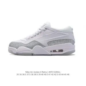 Jordan Air 4 Retro OG Low Basketball Shoes for Men and Women