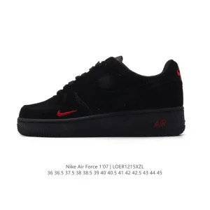Nike Air Force 1 07 Mid By You Custom Leather Sneakers with Air Sole
