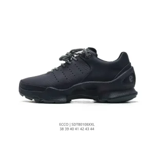 ECCO Men's Outdoor Hiking Sneakers Lightweight Breathable Lace-Up Shoes