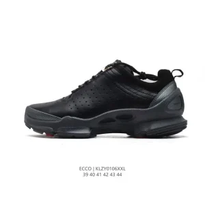 ECCO Men's Outdoor Casual Sneakers Lightweight Breathable Lace-Up Shoes