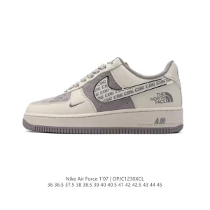 Nike Air Force 1 Low 07 Low Back Face Collaborative Thick Sole Casual Shoes