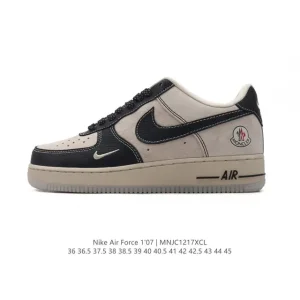 Nike Air Force 1 07 Low White Leather Sneakers for Men and Women