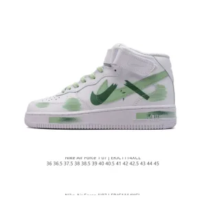 Nike Air Force 1 07 Low White Leather Sneakers for Men and Women