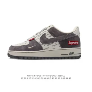 Nike Air Force 1 '07 Low DM6688 White Leather Sneakers
