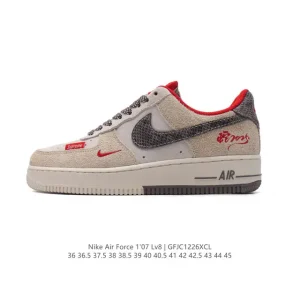 Nike Air Force 1 07 Low DM6688 White Leather Sneakers