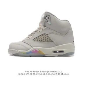 Jordan Air 5 Retro Low Top Unisex Basketball Shoes
