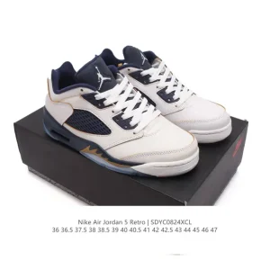 Jordan Air 5 Retro Low Team Jordan Basketball Shoes