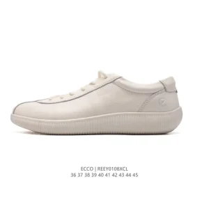 ECCO Men's Women's Outdoor Casual Sneakers Lightweight Breathable Lace-Up Shoes