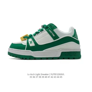 Louis Vuitton Trainer Sneaker Low Top Fashion Luxury Shoes