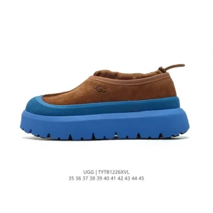 UGG Retro Low-Top Platform Sneakers with Wool Lining