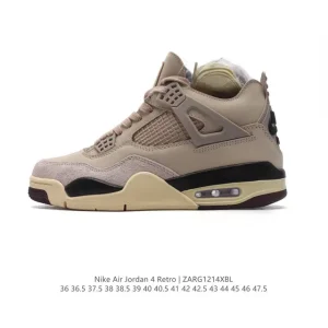 Jordan Air 4 Retro OG Black Cement Men's Basketball Shoes