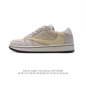 Jordan Air 1 Low OG SP Military Blue Reverse Swoosh Sneakers