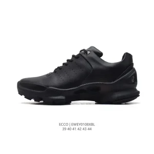 ECCO Men's Outdoor Casual Sneakers Breathable Lightweight Lace-Up Shoes