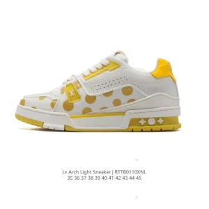 Louis Vuitton Trainer Low Fashion Thick Sole Sneakers for Men and Women