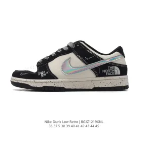 Nike Dunk Low Retro North Face Collaboration Vintage Basketball Skateboarding Shoes