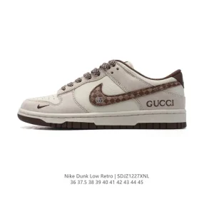 Nike Dunk Low Retro Vintage Basketball Leather Shoes