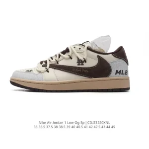 Jordan AJ1 Low Reverse Swoosh Military Blue Limited Edition Sneakers