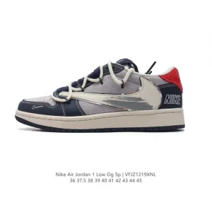 Nike Air Jordan 1 Low OG SP Military Blue Reverse Swoosh