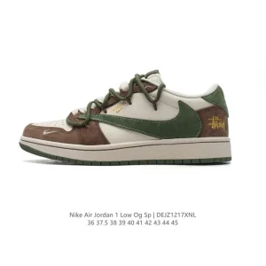 Nike Air Jordan 1 Low OG SP Military Blue Reverse Swoosh
