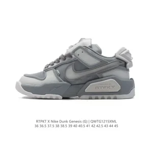 Nike Rtfkt Studios Dunk Genesis Ghost 3D Print Low Top Sneakers