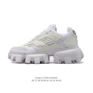 Prada Chunky Runner Thick Sole Fashion Sneakers for Men and Women