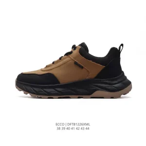 ECCO Men's Outdoor Hiking Sneakers Lightweight Breathable Casual Shoes
