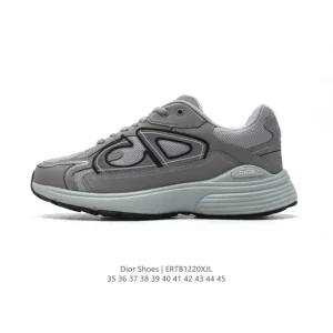 Dior B27 Low Top Retro Sneaker with Chunky Sole for Casual Wear