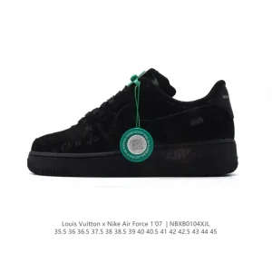 Louis Vuitton x Nike Air Force 1 Low '07 Luxury Collaborative Sneaker