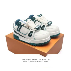 Louis Vuitton Trainer Sneaker Low Top Leather Shoes