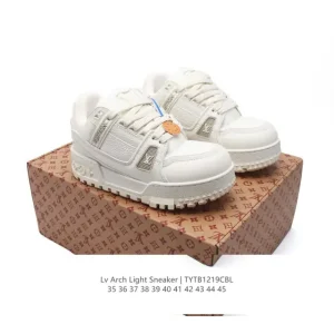 Louis Vuitton Trainer Sneaker Low Top Luxury Fashion Sneakers for Men and Women